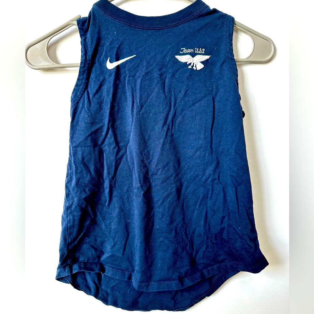 Nike Navy Team USA 2020 Summer Olympics Eagle Tank Top